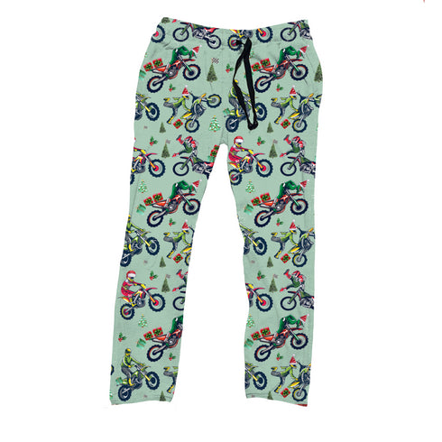 Pre order Racing through the snow Youth Pajama Pants(Straight leg)